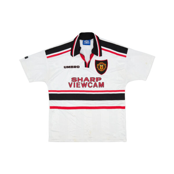 Camiseta de visitante del Manchester United 1997-99 Beckham # 7